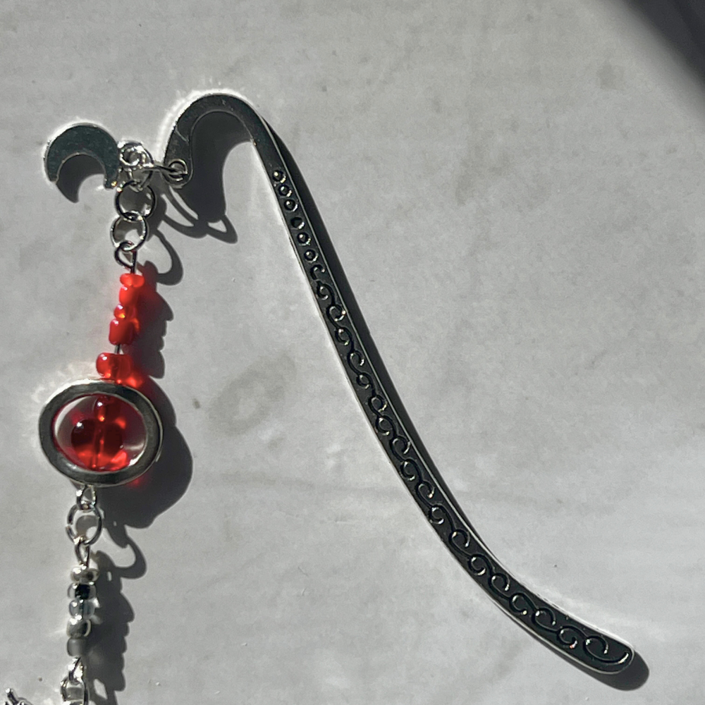 “Moon-Bound Claim” Edition Shifter-Romance Handmade Bookmark