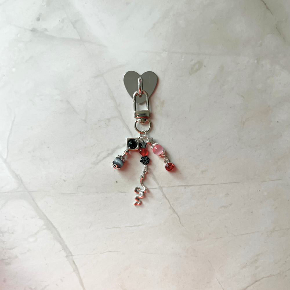 Shifter Romance Kindle Charm | Snake & Tiger Eye E-Reader Accessory