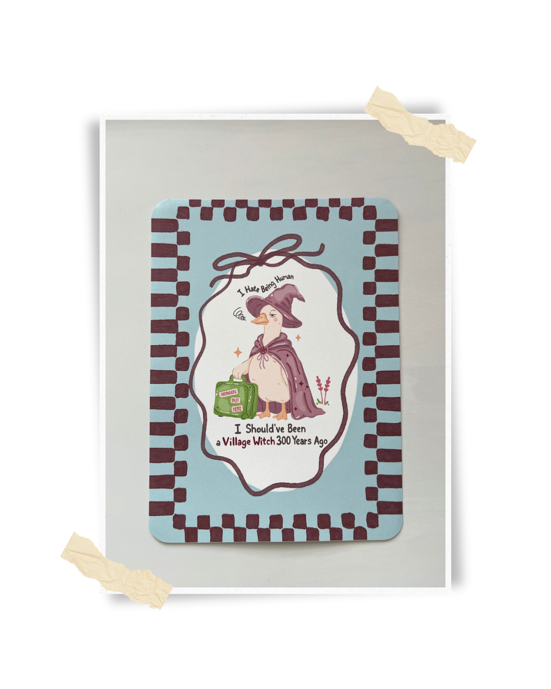 Decorative Kindle Insert for Clear Cases | Hate Being Human