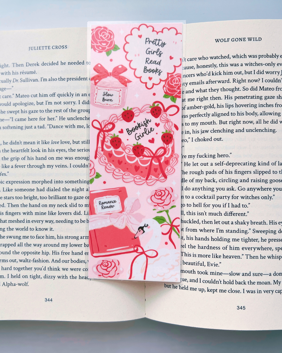 Bookish Lovers Club + Bookish Girlie Laminated Bookmark Duo | Set of 2