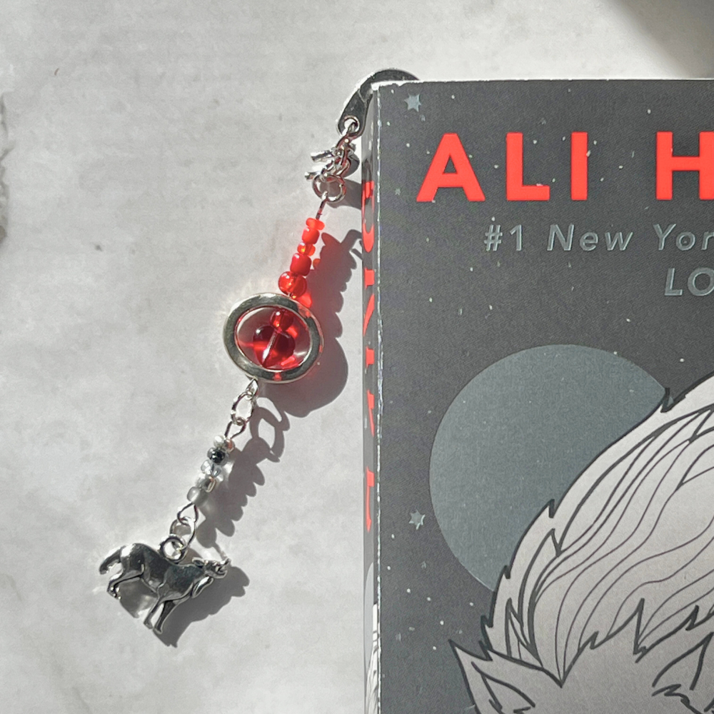 “Moon-Bound Claim” Edition Shifter-Romance Handmade Bookmark