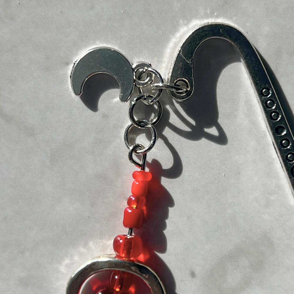 “Moon-Bound Claim” Edition Shifter-Romance Handmade Bookmark