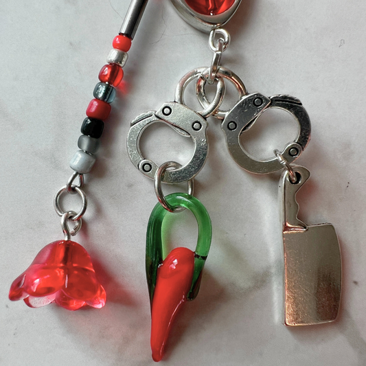 Enemies to Lovers Kindle Charm | Spicy Romance E-Reader Accessory