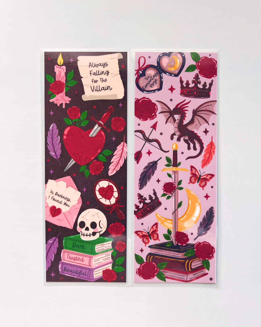 Lucky Girl Mood Reader Bundle | 2 Kindle Inserts + 2 Bookmarks