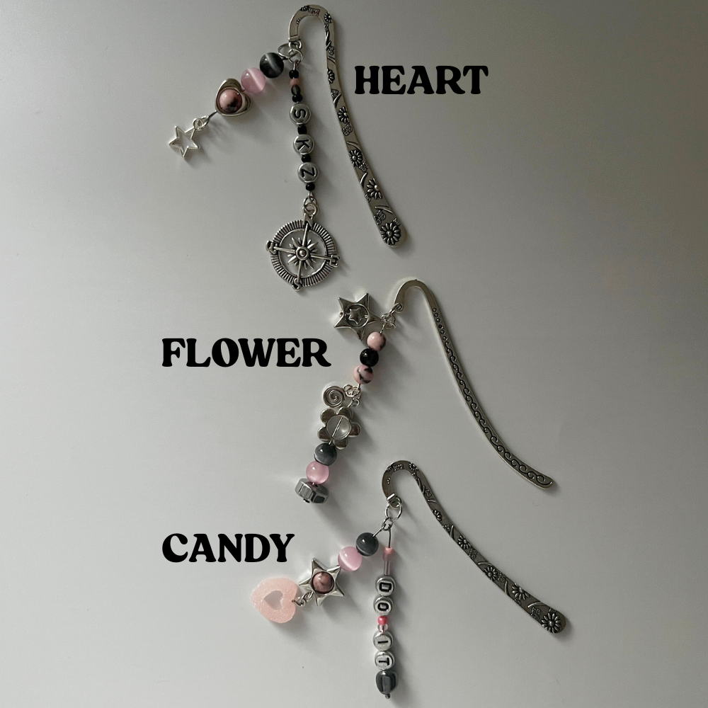 Stray Kids "Do It" Bookmark Collection | Handmade Metal Beaded Bookmark