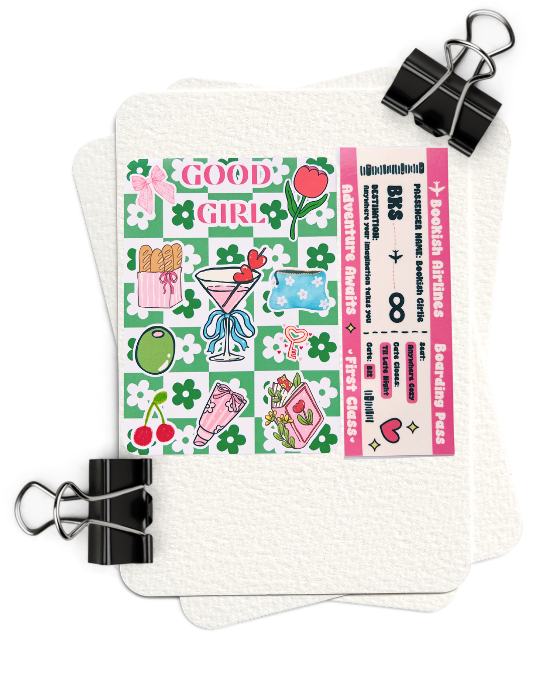 Bookworm The Big Mood Bundle | 3 Kindle Inserts + 3 Bookmarks