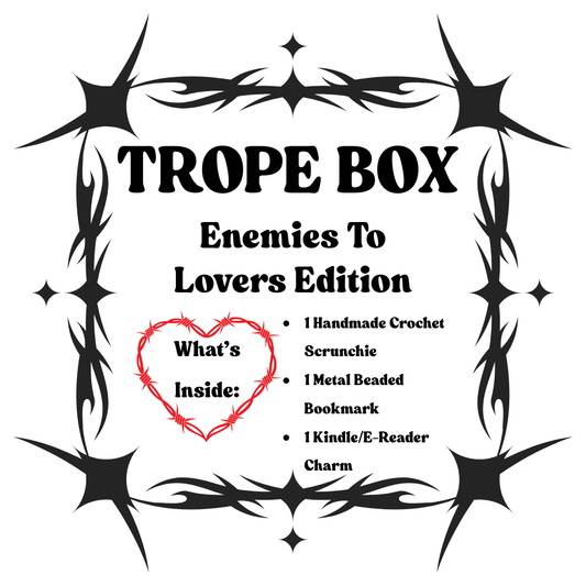 The Enemies to Lovers Trope Box | Matching Bookish Gift Set (3 Tiers)