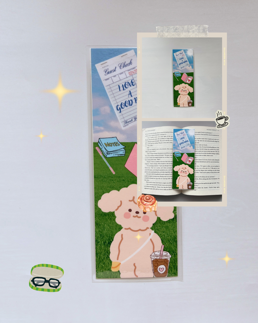 Decorative Laminated Bookmark | I Love A Good Book
