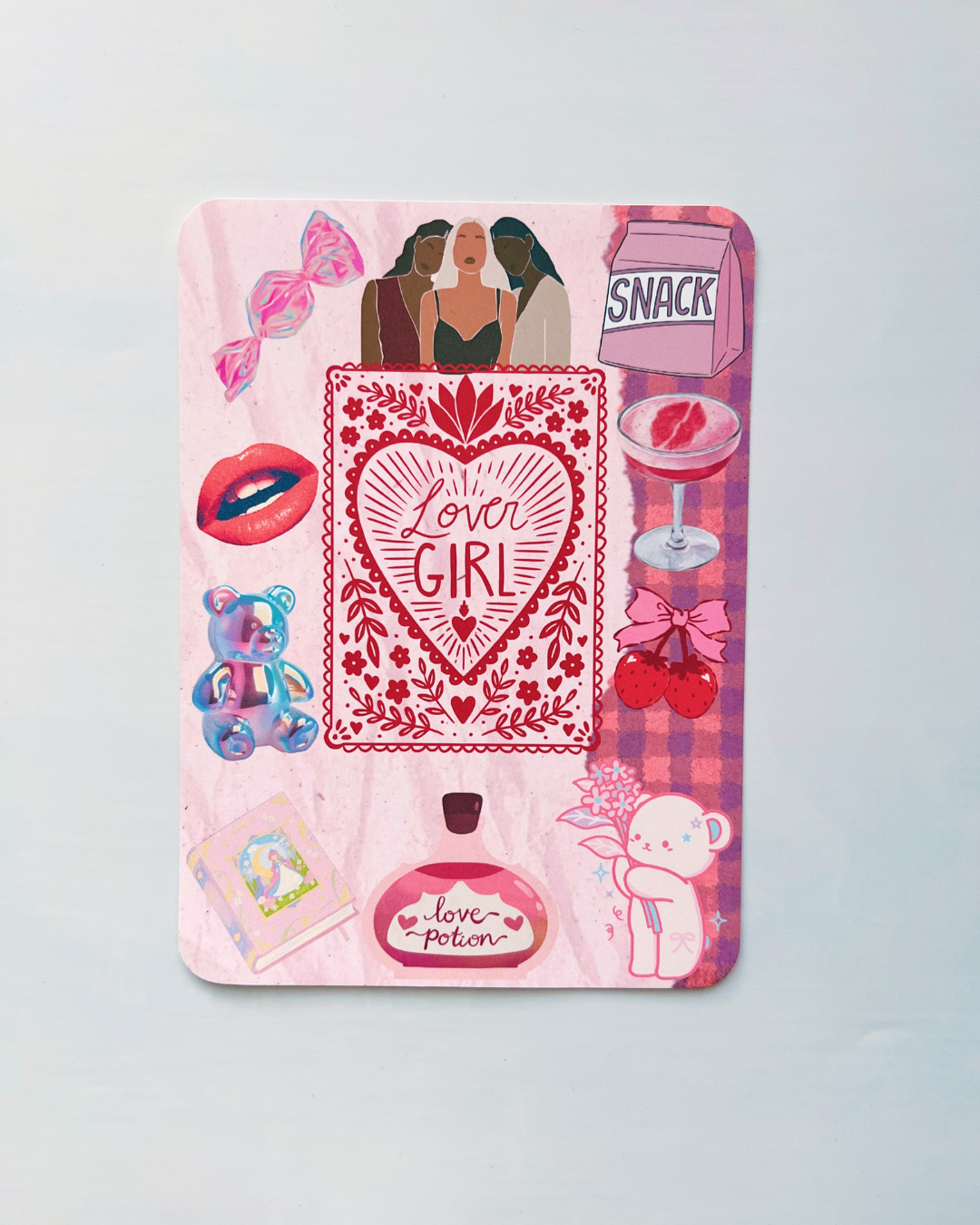 Lucky Girl Mood Reader Bundle | 2 Kindle Inserts + 2 Bookmarks