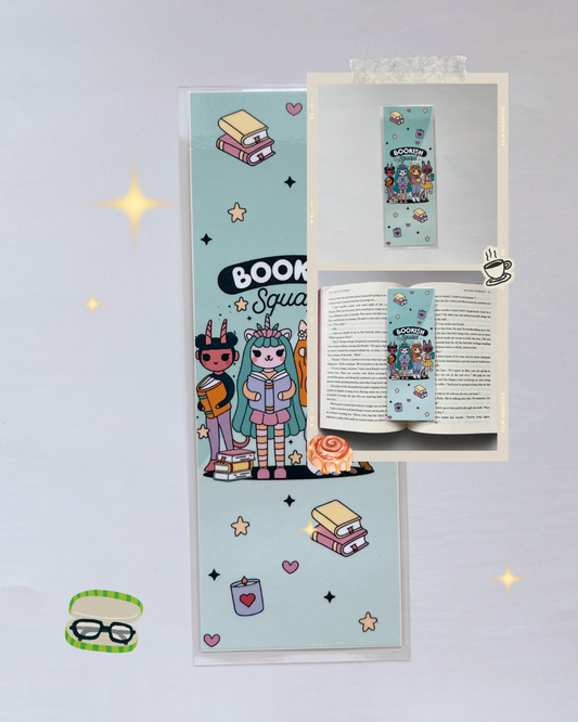 Decorative Laminated Bookmark | Bookish Squad