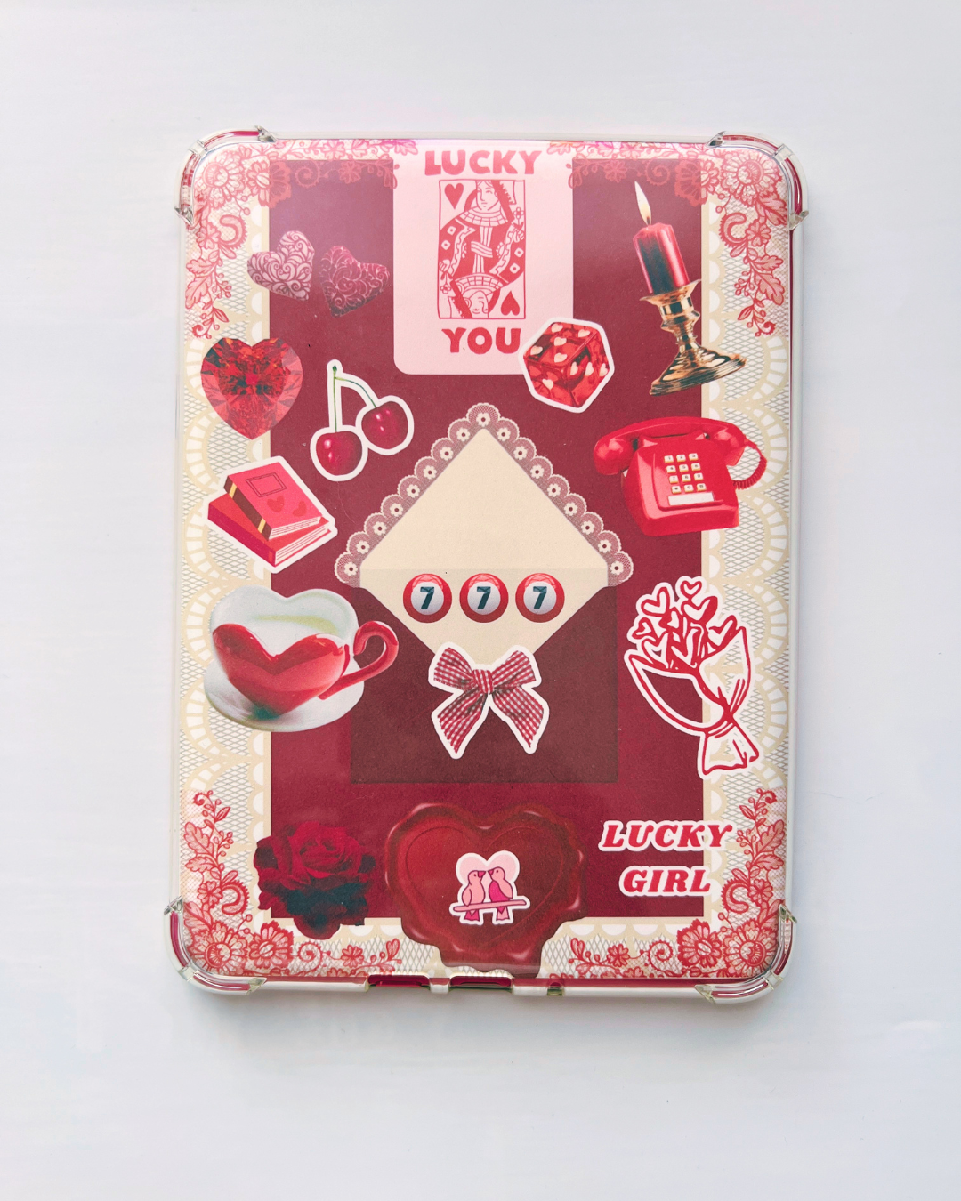Lucky Girl Mood Reader Bundle | 2 Kindle Inserts + 2 Bookmarks