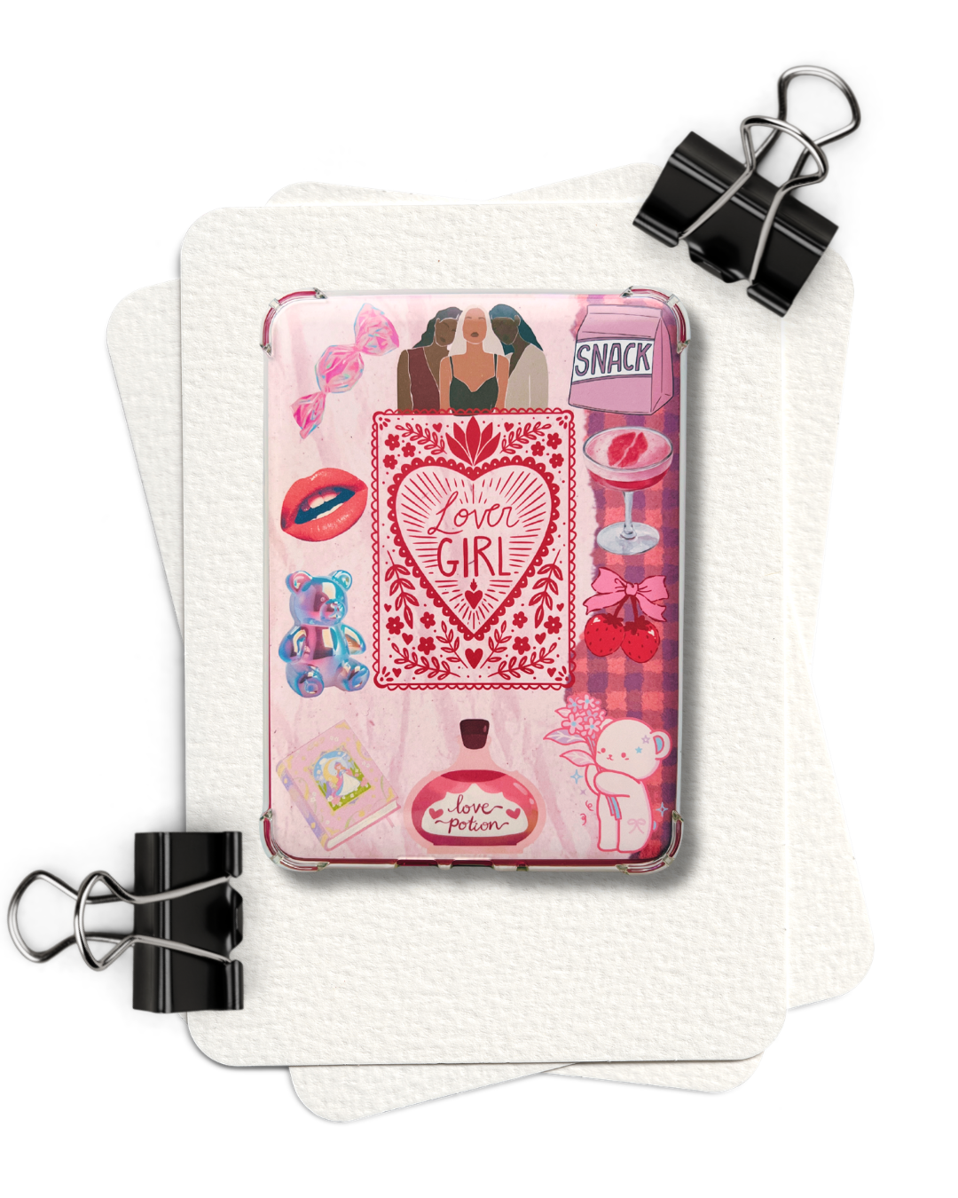 Lover Girl + Currently Reading Kindle Insert Duo | Set of 2