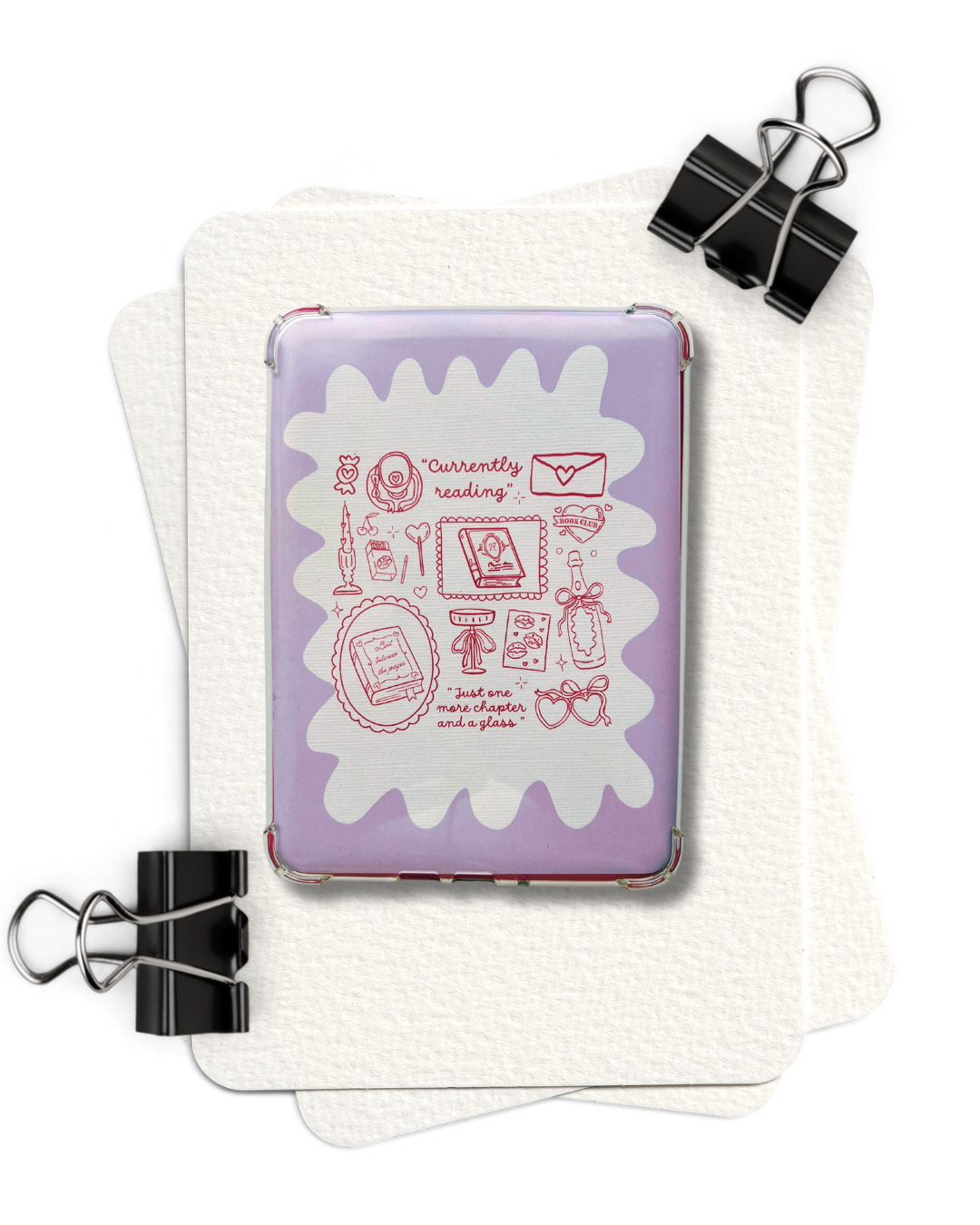 Lover Girl + Currently Reading Kindle Insert Duo | Set of 2