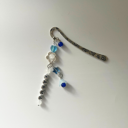 Stray Kids "KARMA" Bookmark | Sky Blue Heart & Star Bookmark