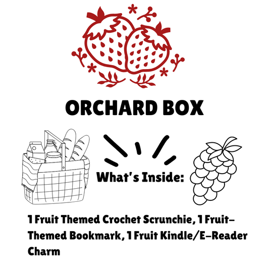 The Grape Orchard Box | Purple & Green Bookish Gift Set (3 Tiers)